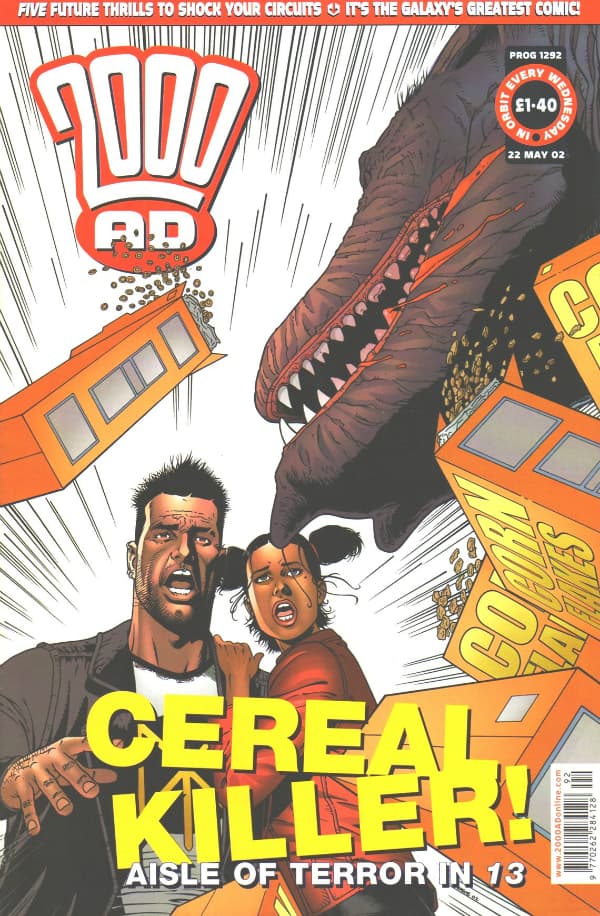 2000 AD #1292 cover