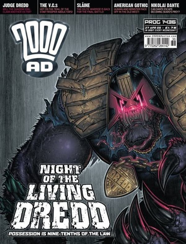 2000 AD #1436 cover