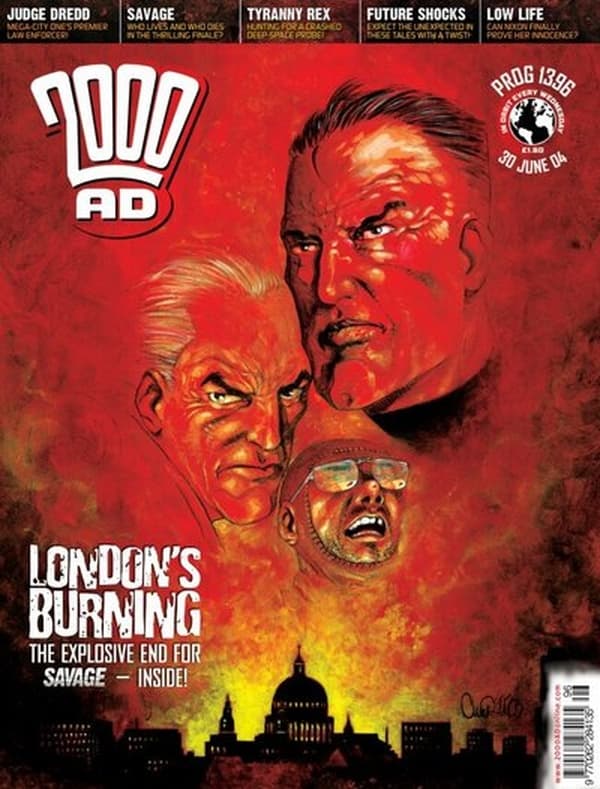 2000 AD #1396 cover