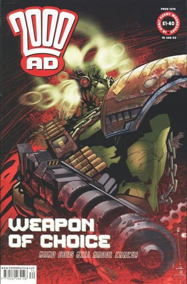 2000 AD #1274 cover