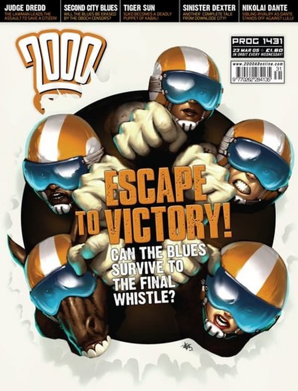 2000 AD #1431 cover