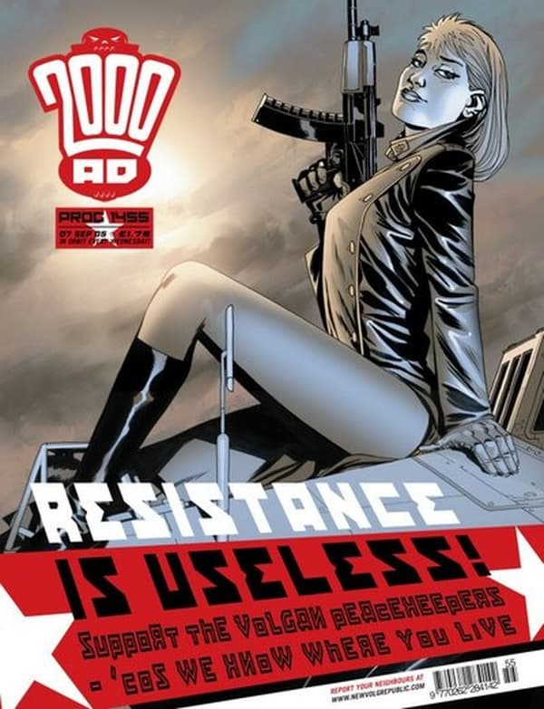 2000 AD #1455 cover