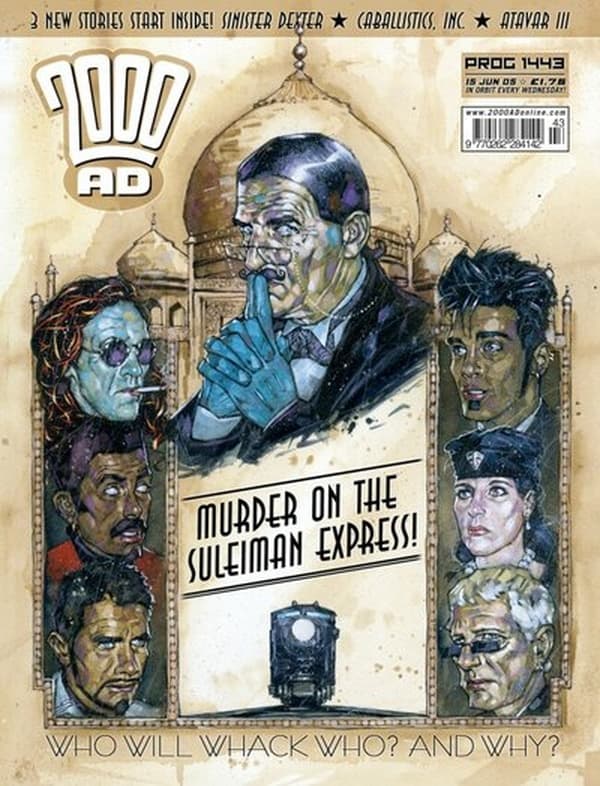 2000 AD #1443 cover