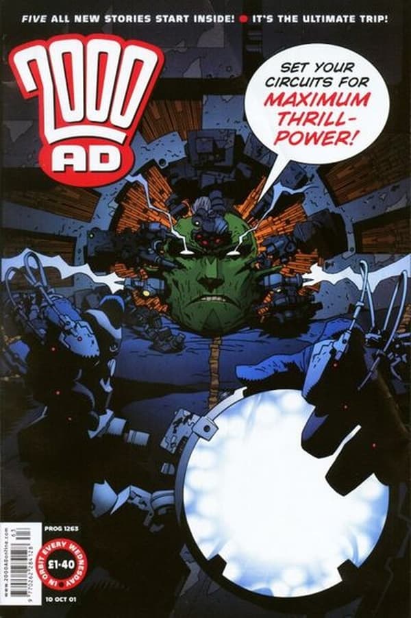 2000 AD #1263 cover
