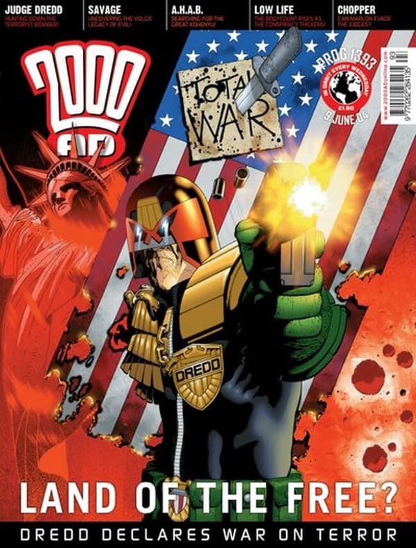 2000 AD #1393 cover