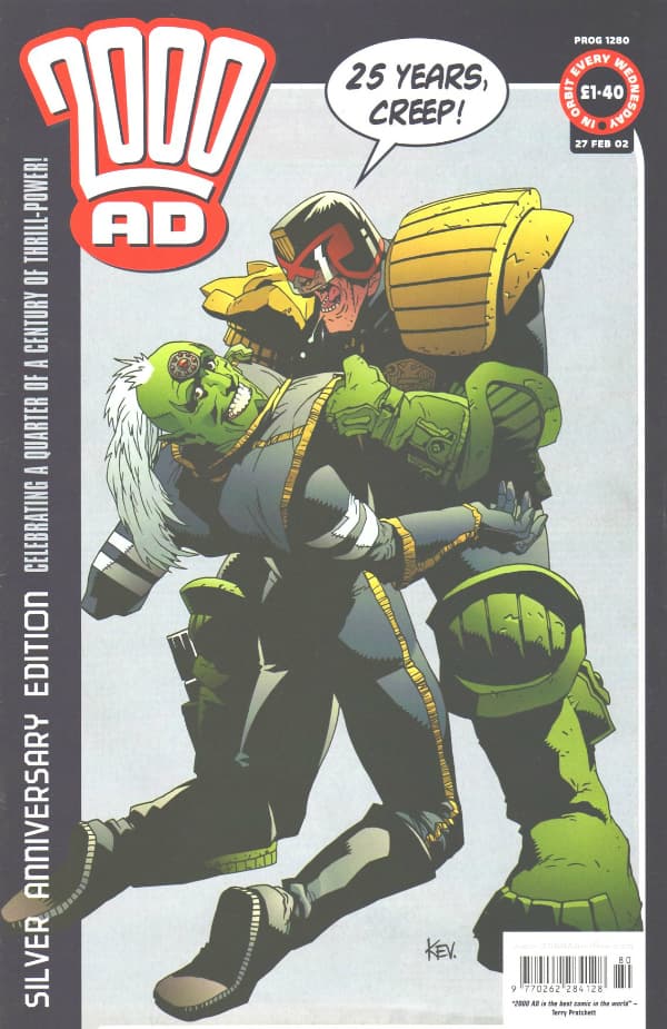 2000 AD #1280 cover