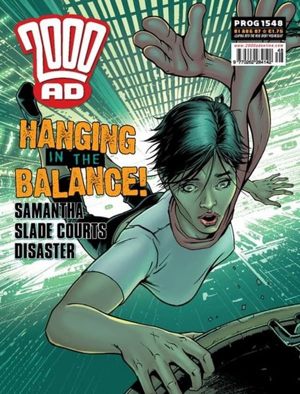 2000 AD #1548 cover
