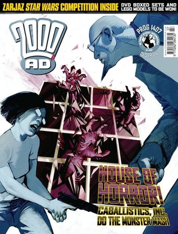 2000 AD #1407 cover