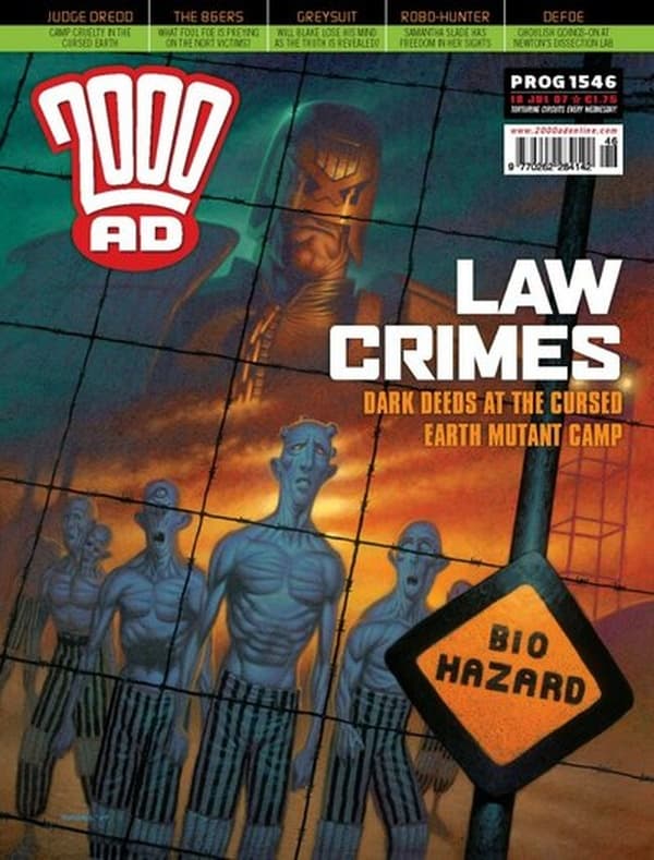2000 AD #1546 cover