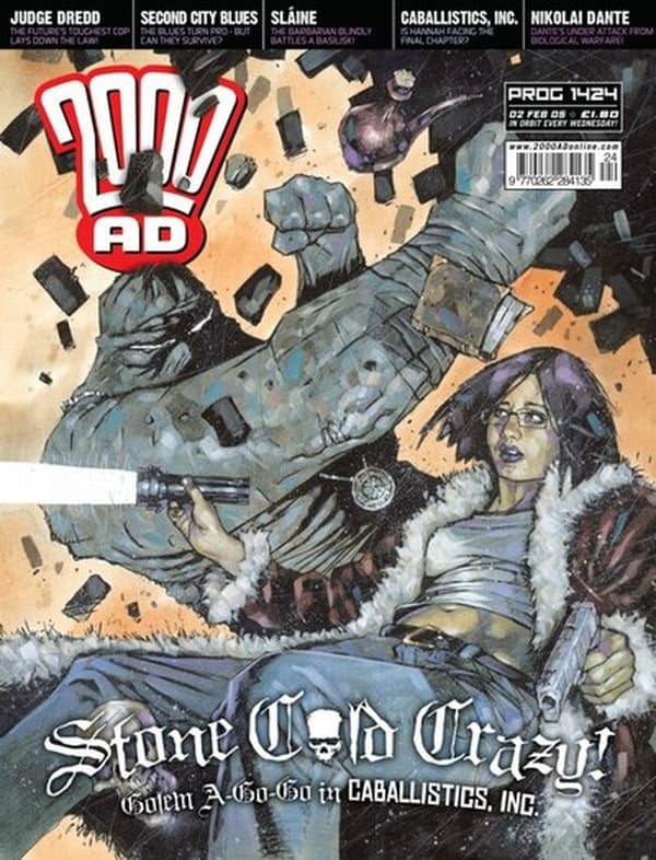 2000 AD #1424 cover