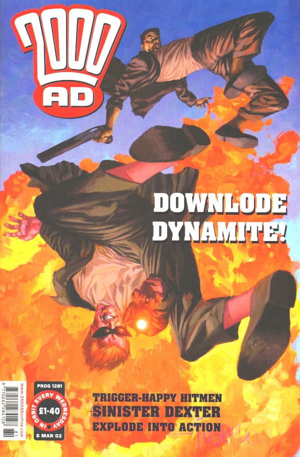 2000 AD #1281 cover
