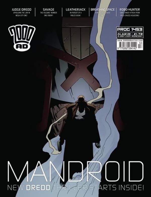 2000 AD #1453 cover
