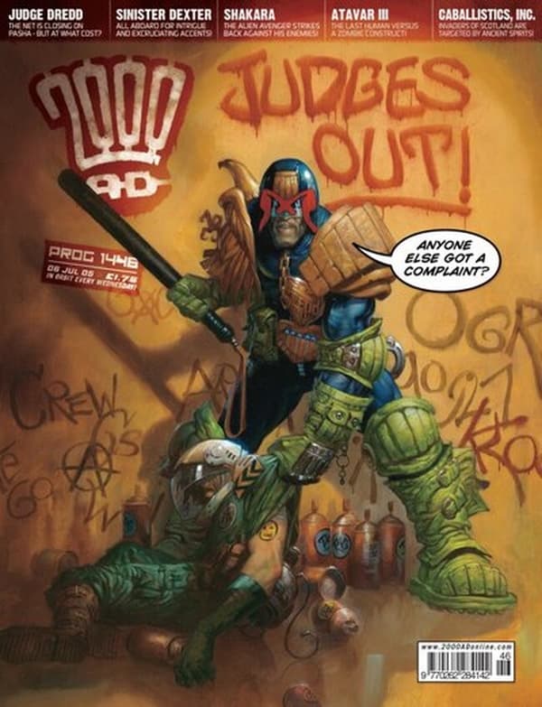 2000 AD #1446 cover