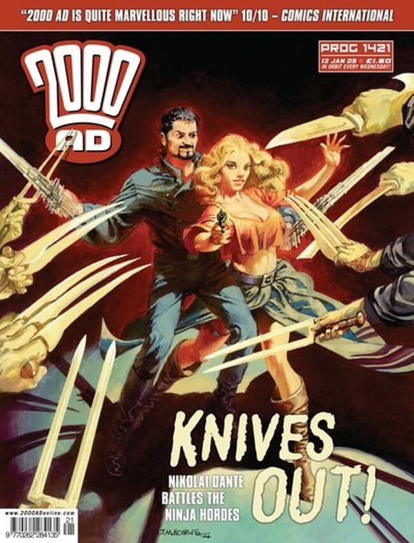 2000 AD #1421 cover