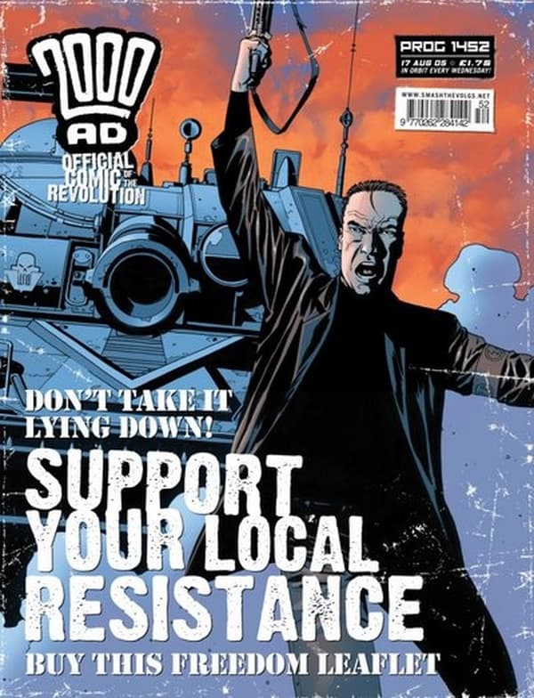 2000 AD #1452 cover