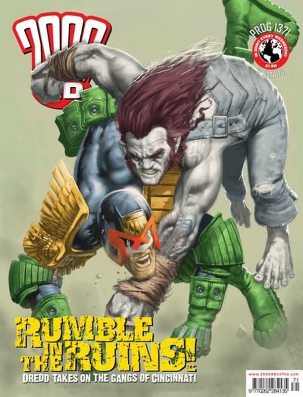 2000 AD #1371 cover