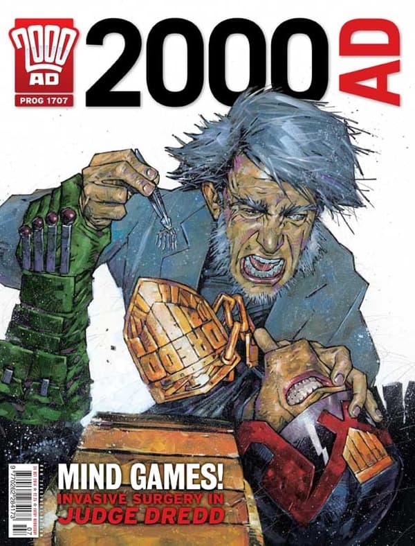 2000 AD #1707 cover