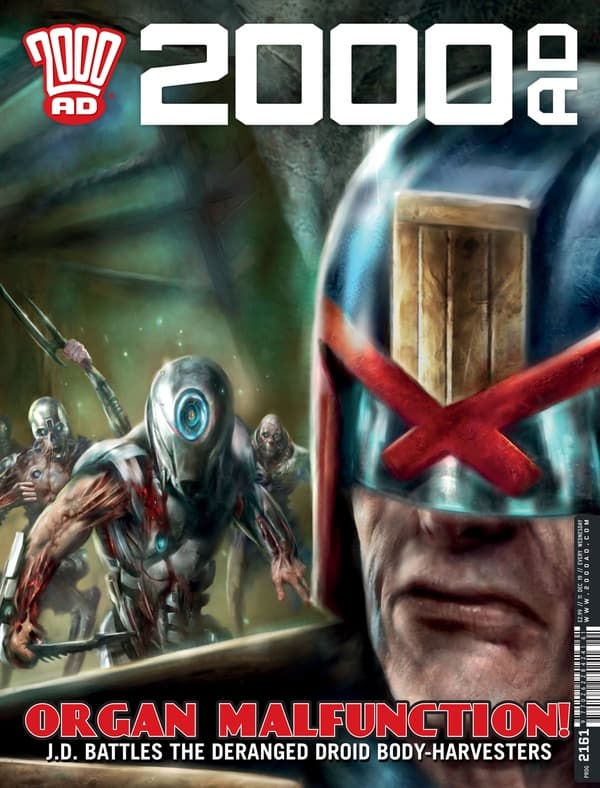 2000 AD #2161 cover