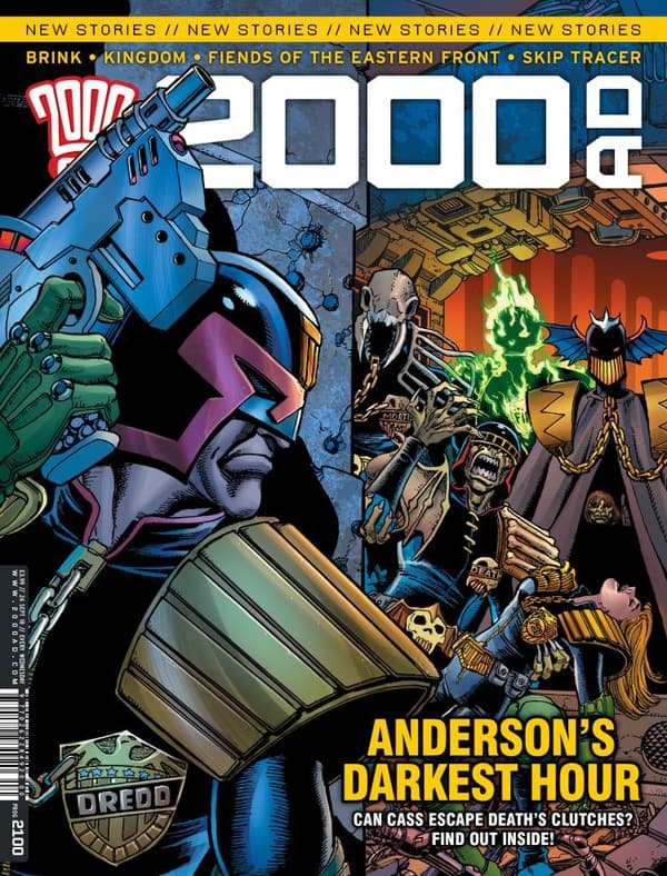 2000 AD #2100 cover