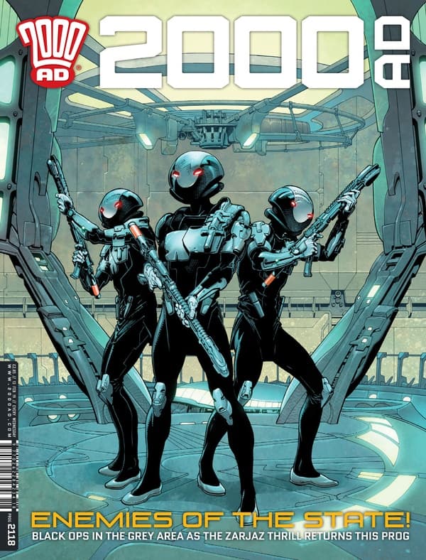 2000 AD #2118 cover