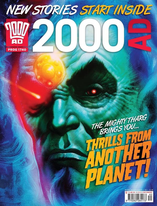 2000 AD #1740 cover