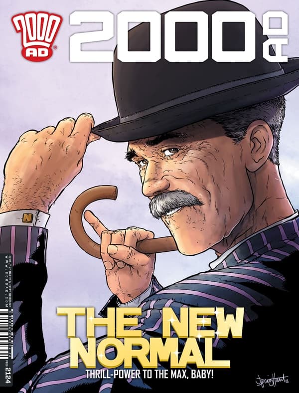 2000 AD #2124 cover