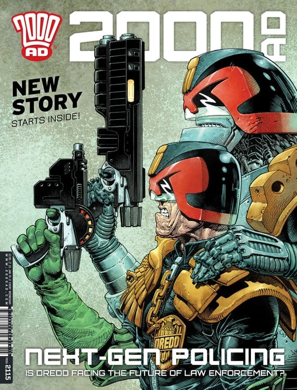 2000 AD #2115 cover