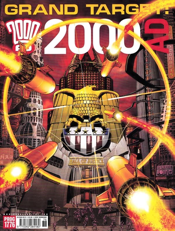 2000 AD #1776 cover