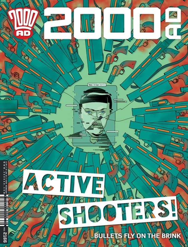 2000 AD #2166 cover