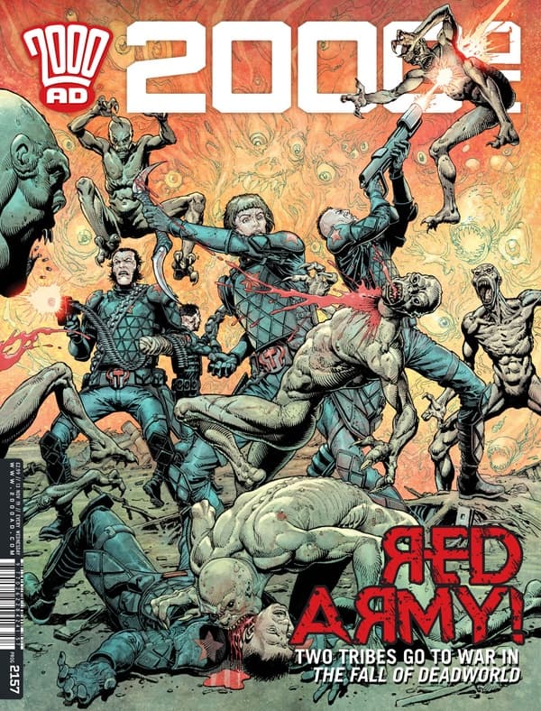 2000 AD #2157 cover