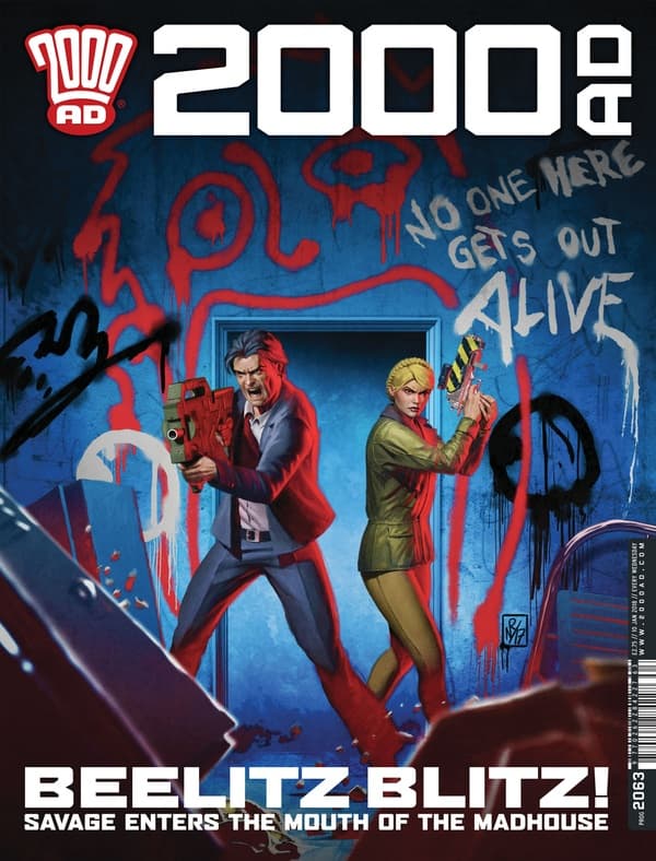 2000 AD #2063 cover
