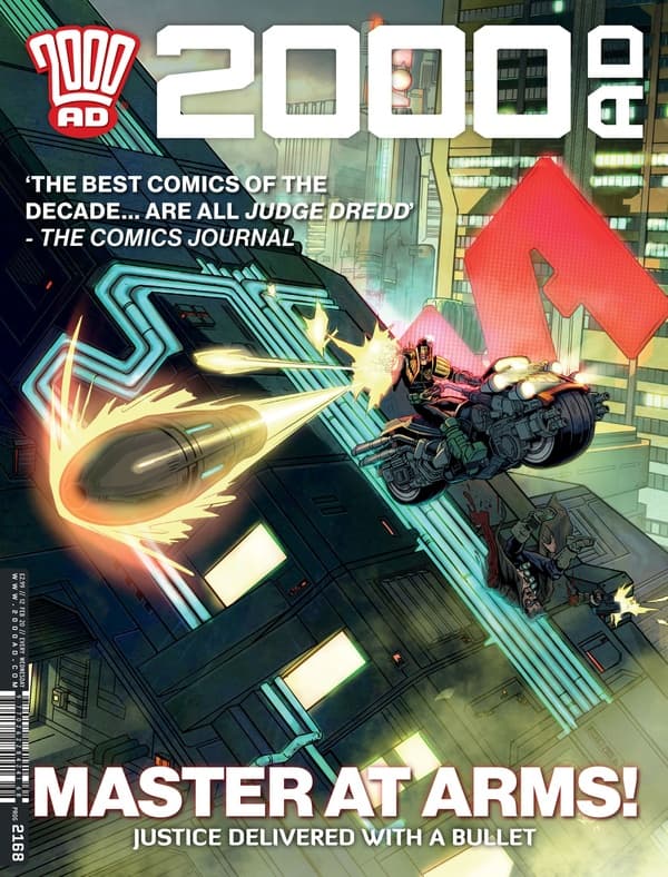 2000 AD #2168 cover
