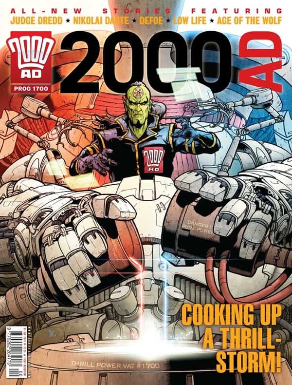 2000 AD #1700 cover