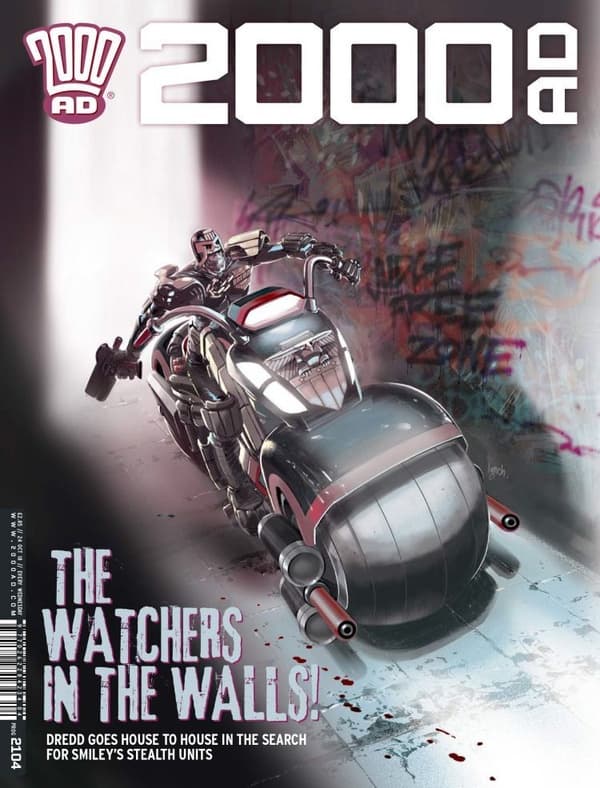 2000 AD #2104 cover