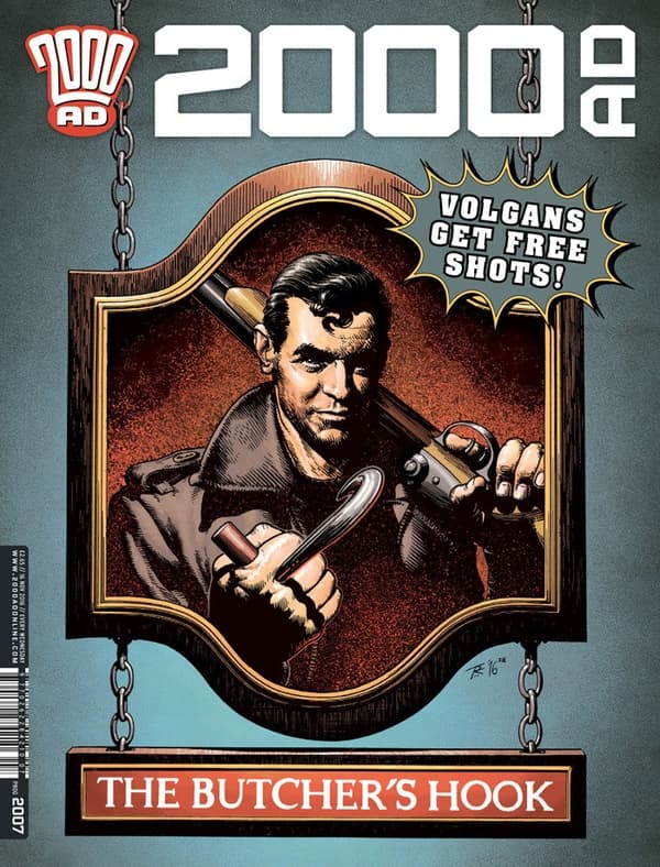 2000 AD #2007 cover