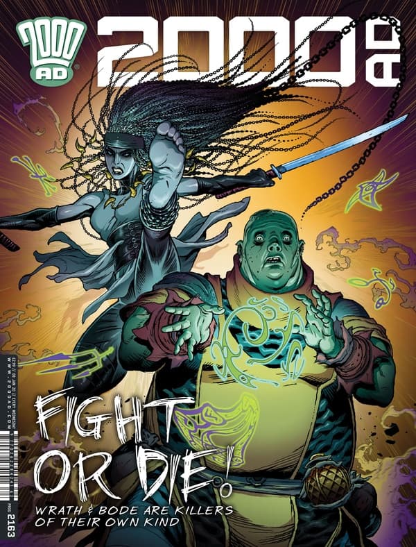 2000 AD #2163 cover