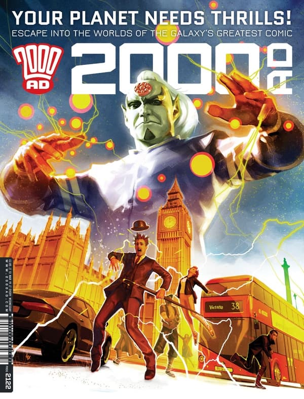 2000 AD #2122 cover