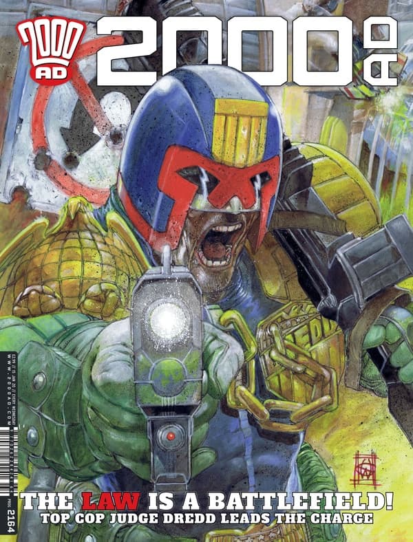 2000 AD #2164 cover