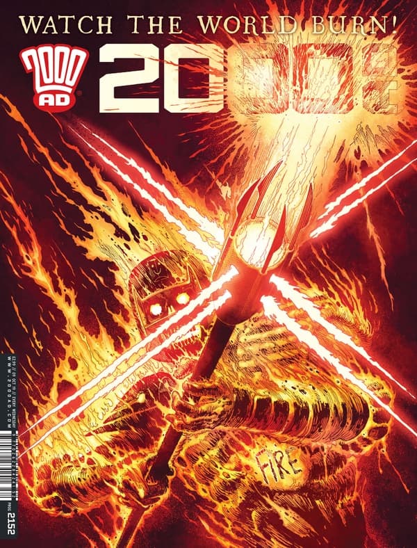 2000 AD #2152 cover