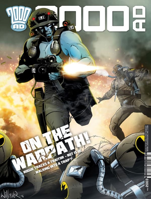 2000 AD #2003 cover