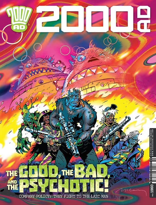 2000 AD #1960 cover