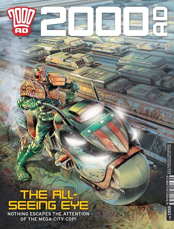 2000 AD #1955 cover