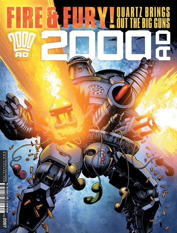 2000 AD #2067 cover