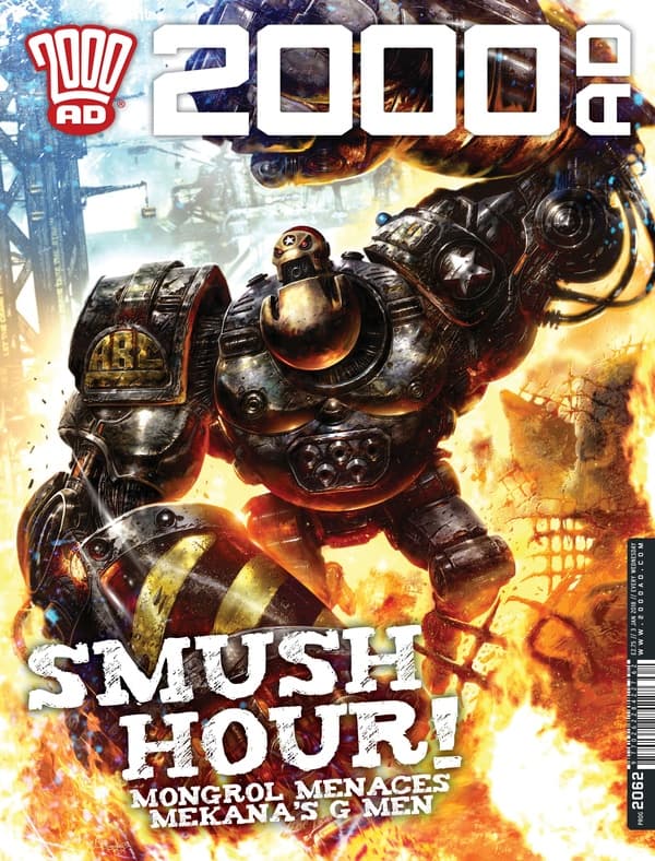 2000 AD #2062 cover
