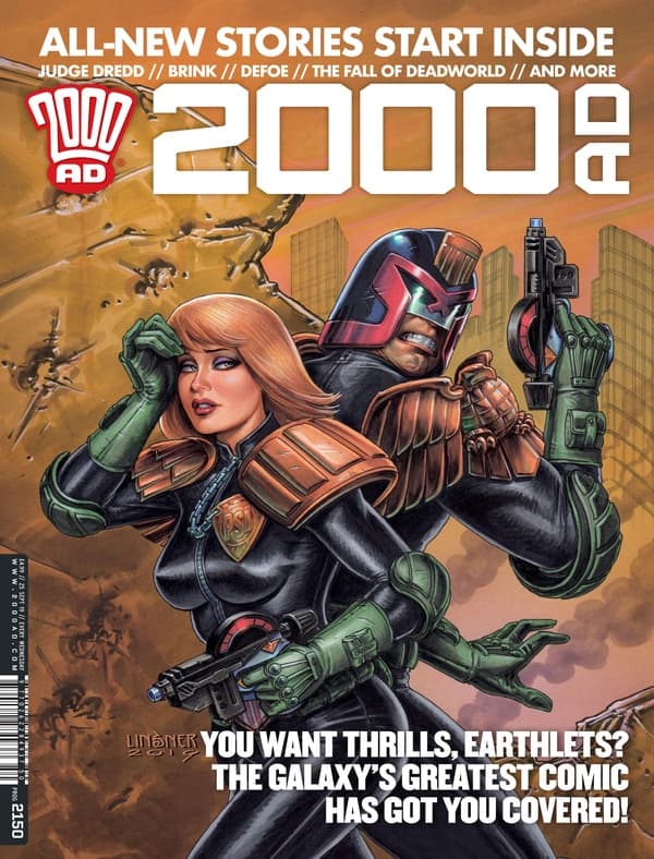 2000 AD #2150 cover