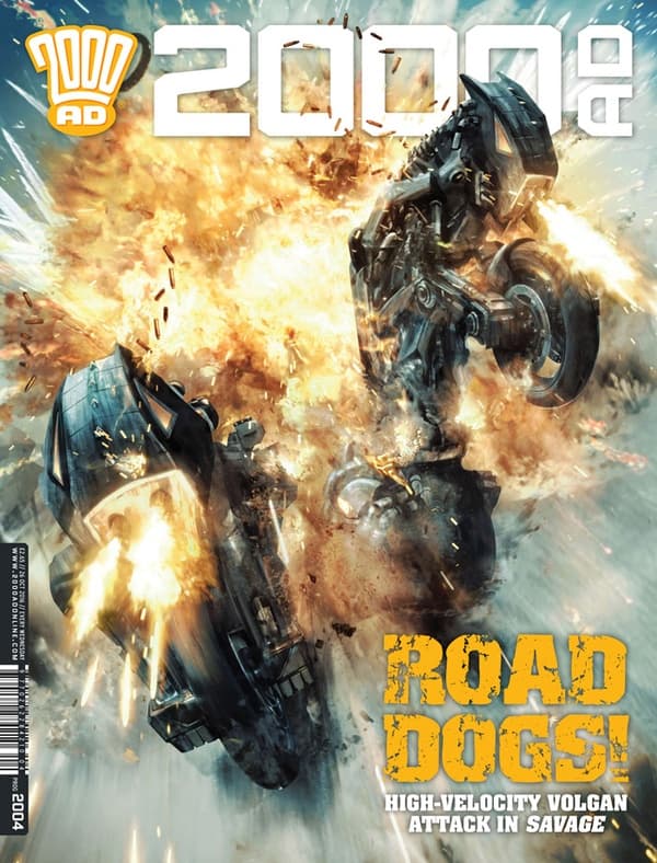 2000 AD #2004 cover