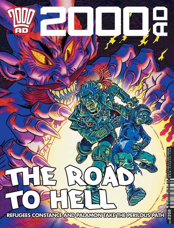 2000 AD #2358 cover
