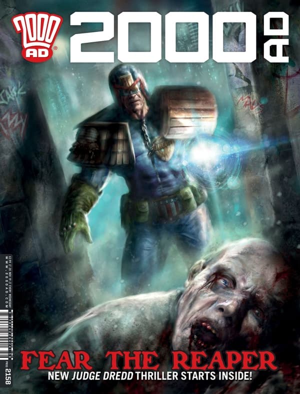 2000 AD #2158 cover