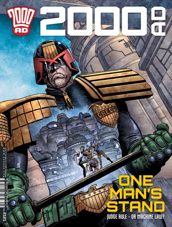 2000 AD #2121 cover