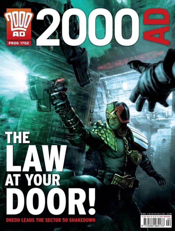 2000 AD #1702 cover